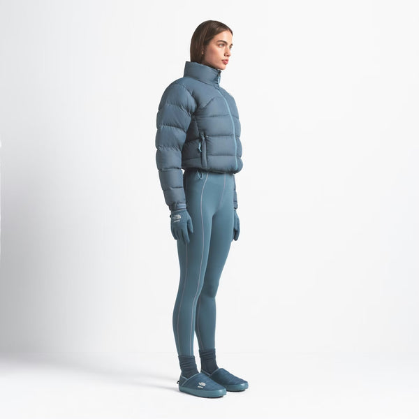 Skims x North Face 2000 Retro Nuptse Jacket 700 Series (Kyanite)