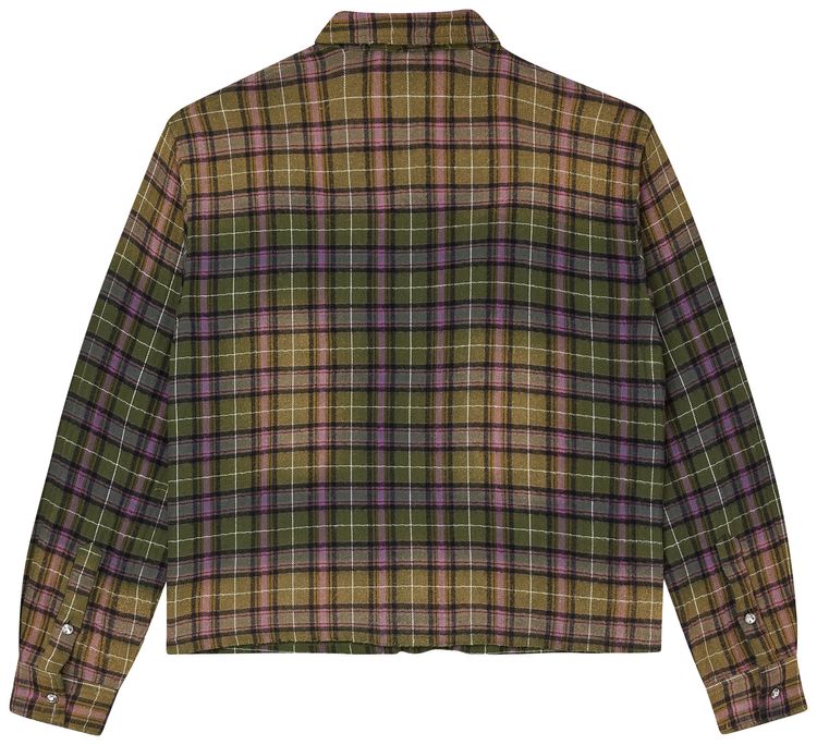 Vale Forever Green Fever Flannel (Green/Purple)