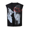 Lost Intricacy 'Sade' Sleeveless Tee (Black)