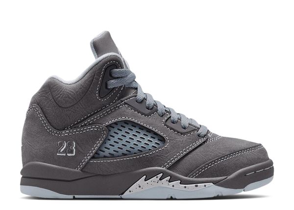 Jordan 5 Retro ‘Wolf Grey’ (Preschool/Toddler)