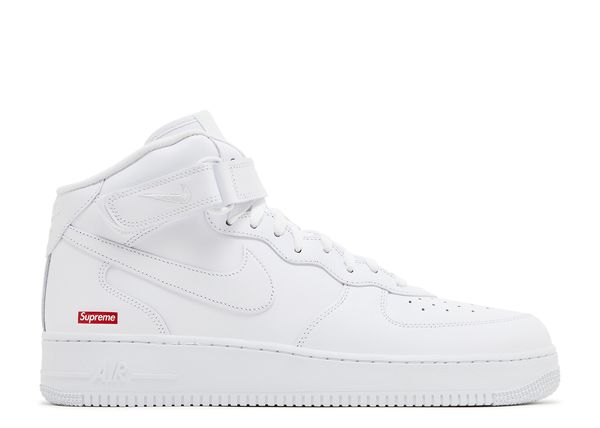 Nike Air Force 1 Mid x Supreme (White)