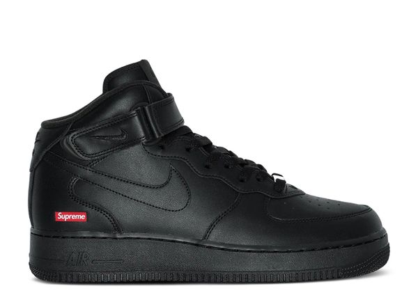 Nike Air Force 1 Mid x Supreme (Black)