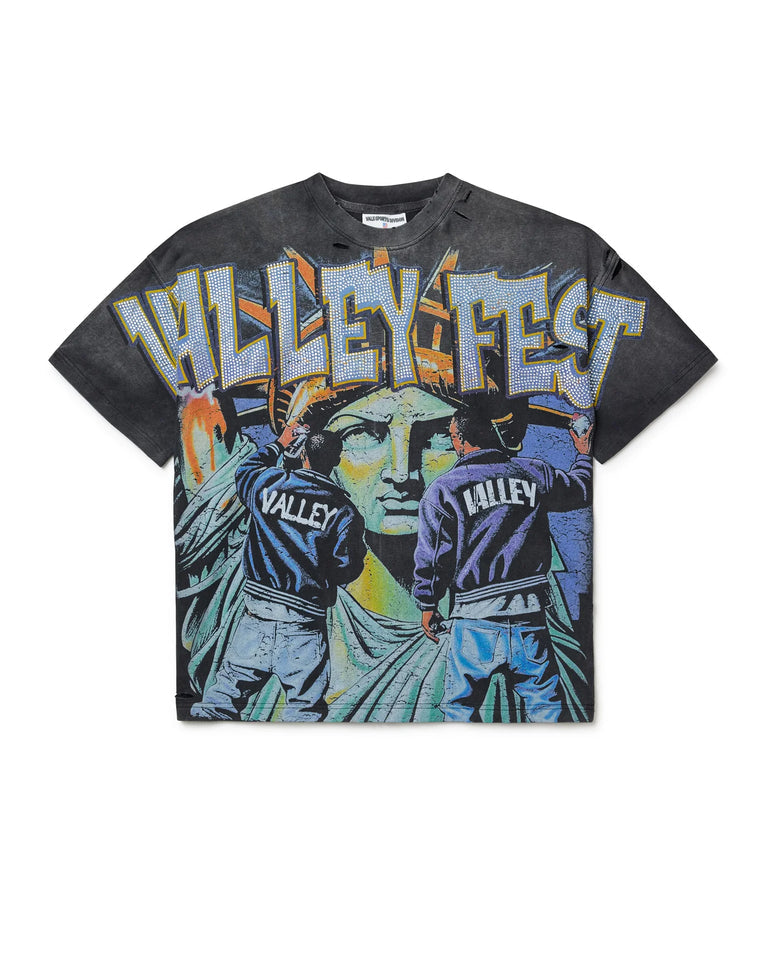 Vale Forever 'Graffiti' Bling Tee