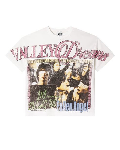 VALE FOREVER FALLEN BLING TEE (WHITE)