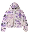 VALE FOREVER PURPLE CAMO ZIP UP