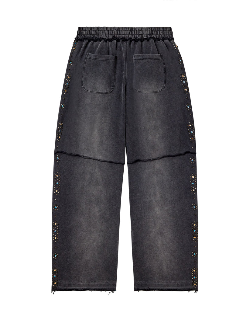 VALE FOREVER SKITTLE SWEATPANTS (BLACK WASH)