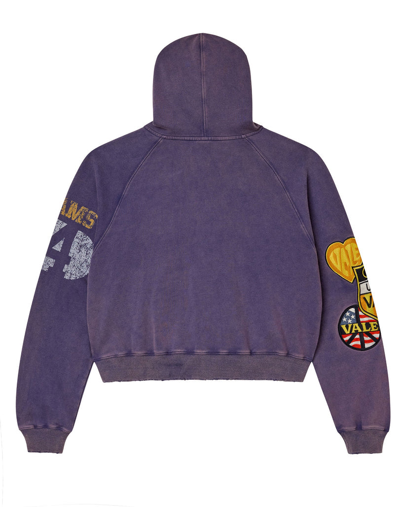 VALE FOREVER ARMY ZIP UP HOODIE