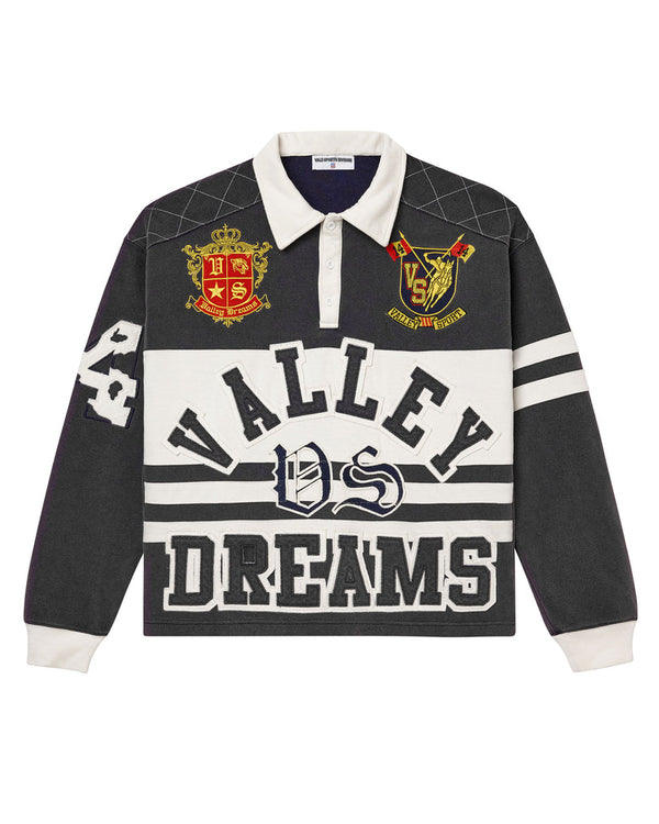 VALE FOREVER DREAM RUGBY LONGSLEEVE (BLACK)