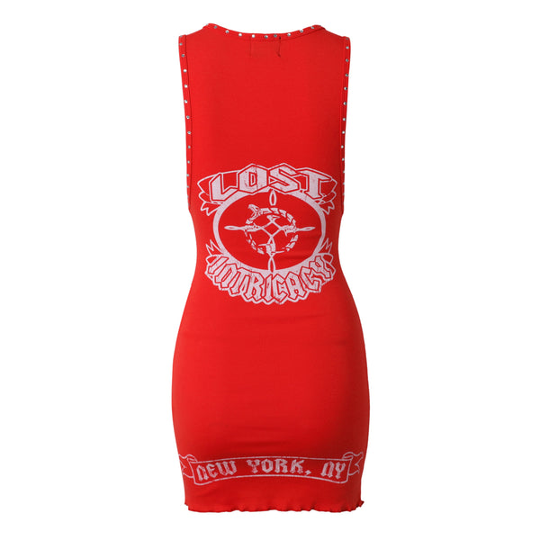 Lost Intricacy Icon Dress (Red)