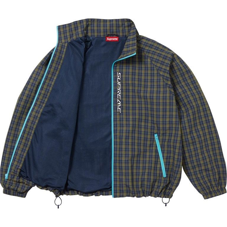Supreme Plaid Tracksuit (Blue)