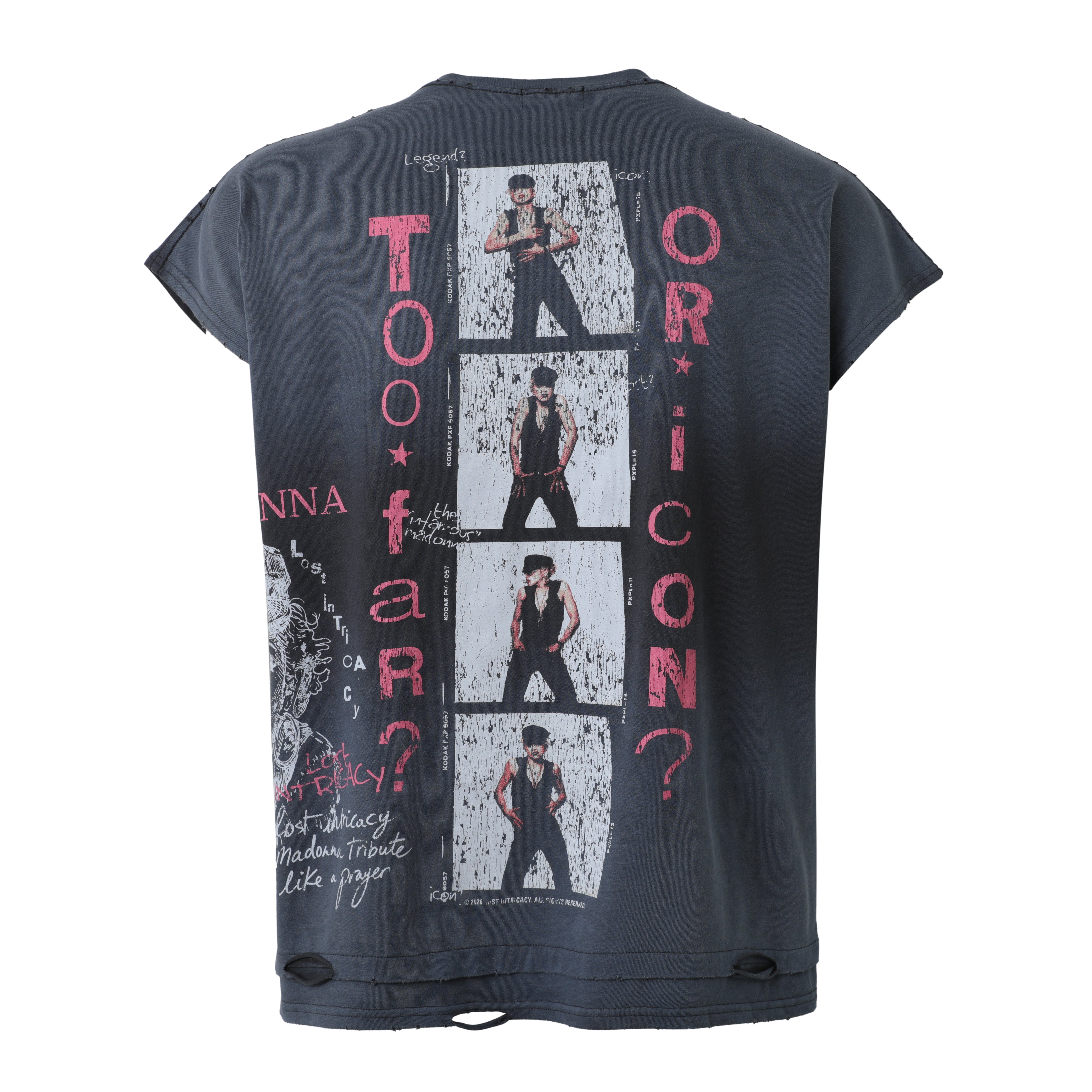 Lost Intricacy 'Queen of Pop' Sleeveless Tee