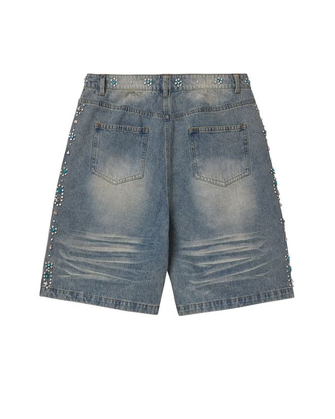 VALE FOREVER CANDY JORTS (BLUE WASH)