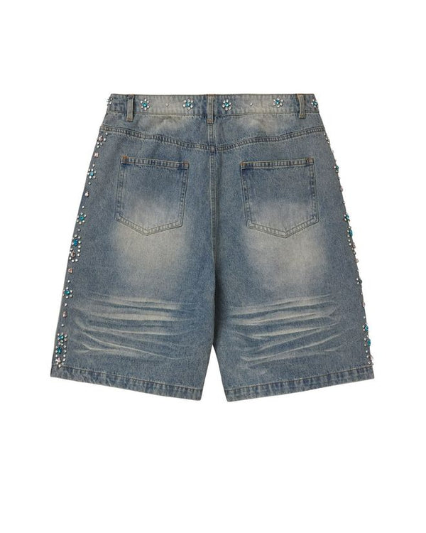 VALE FOREVER CANDY JORTS (BLUE WASH)