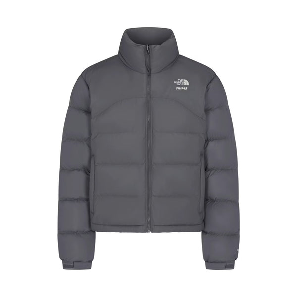 Skims x North Face 2000 Retro Nuptse Jacket 700 Series (Gunmental)