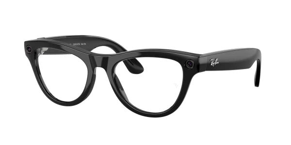 Ray-Ban | Meta Skyler Glossy Black - Clear/Sapphire Transition