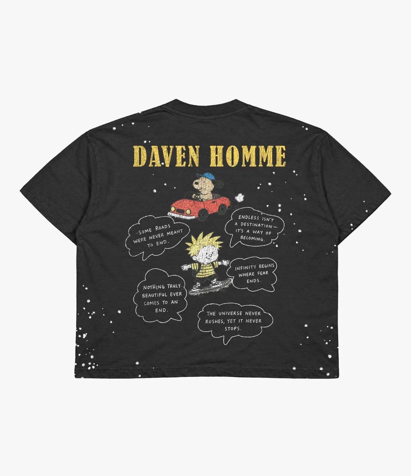 Daven Homme 'Bound By Nothing’ Tee (Black)