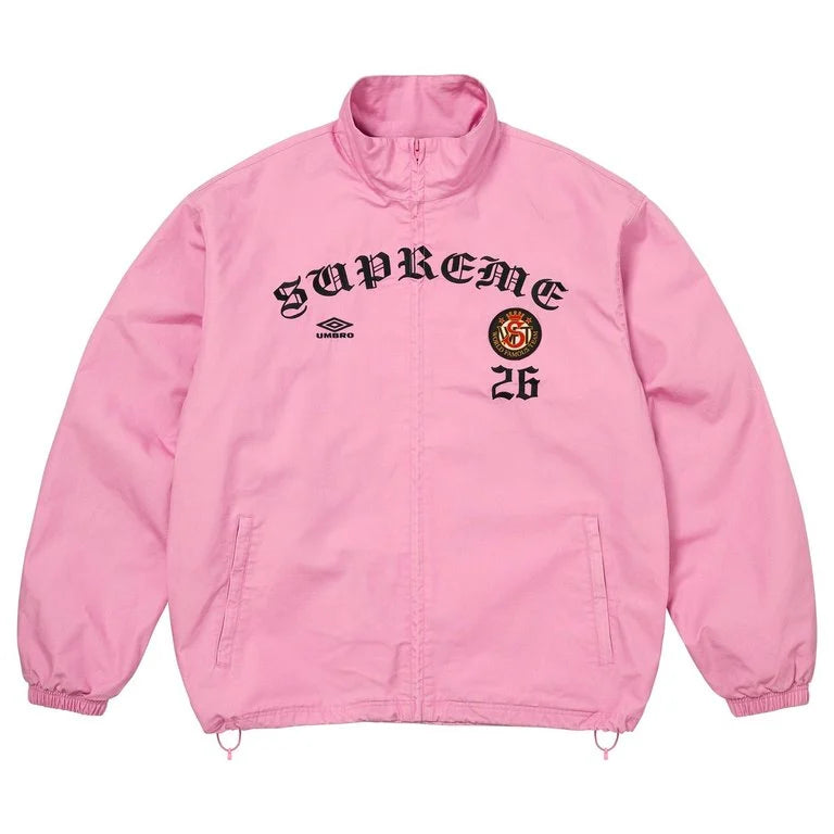 Supreme / Umbro Cotton Ripstop Tracksuit FW26 (Pink)