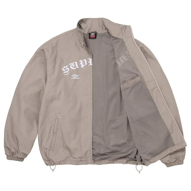 Supreme / Umbro Cotton Ripstop Tracksuit FW26 (Grey)