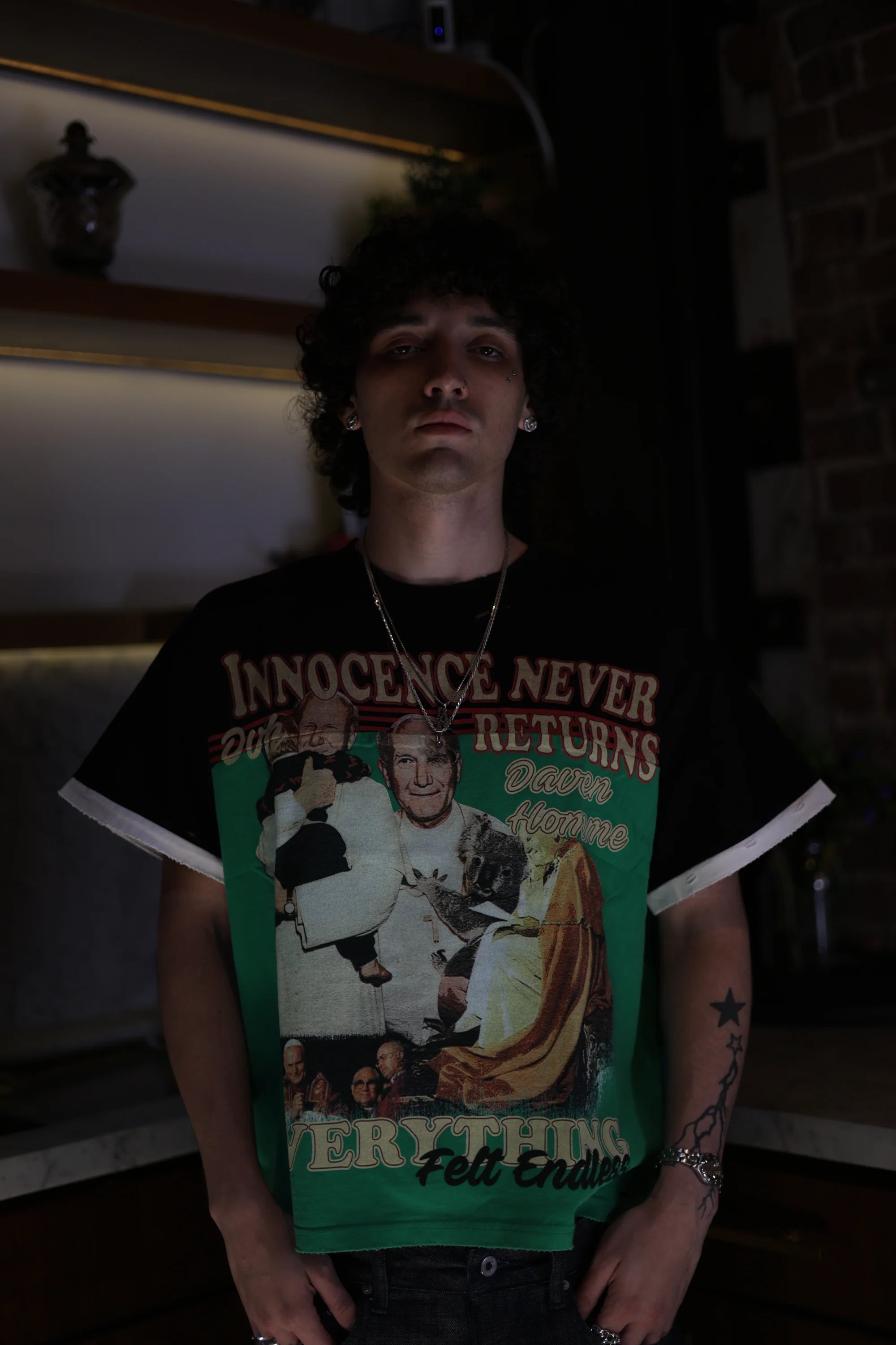 Daven Homme 'Innocence Never Returns’ Tee