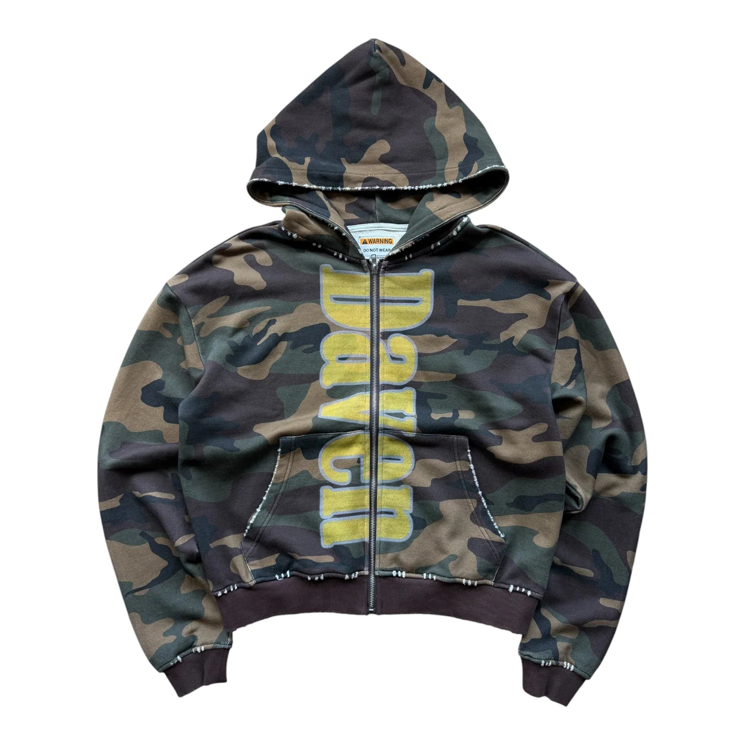 Daven Homme 'Forever Young’ Camo Hoodie