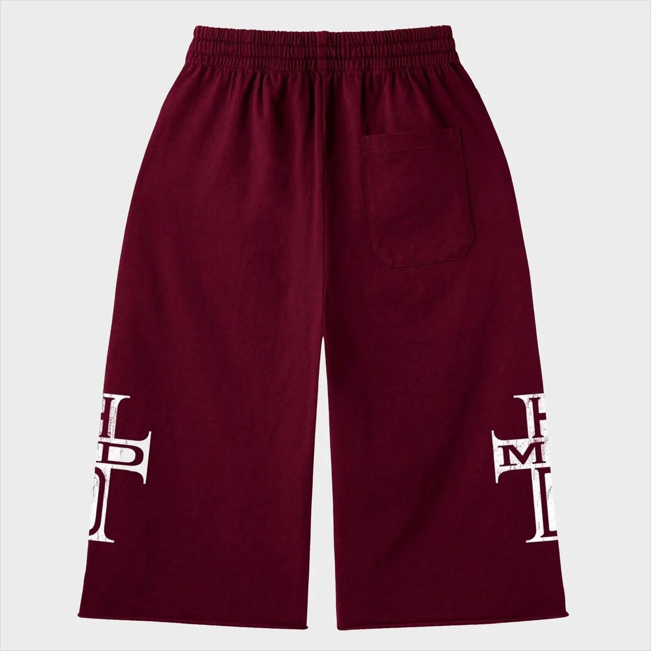 HMDD Maroon HC 3/4 Sweat Shorts