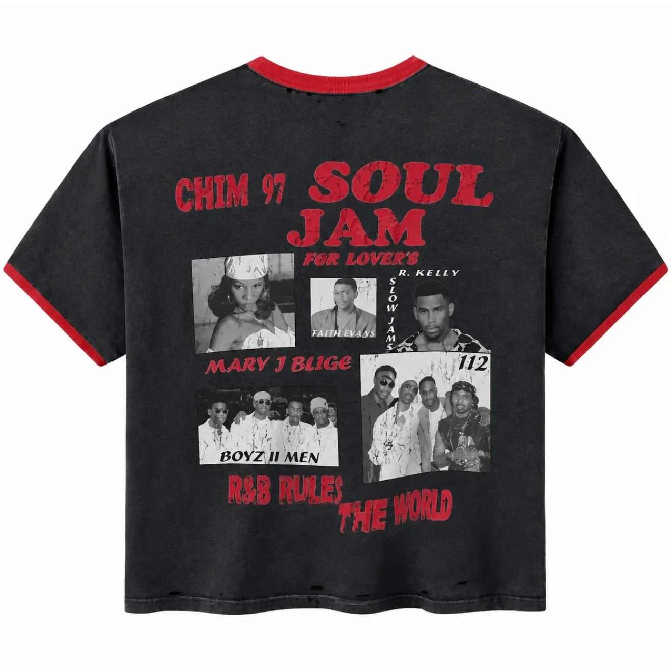 HMDD R&B Wringer Tee (Black)
