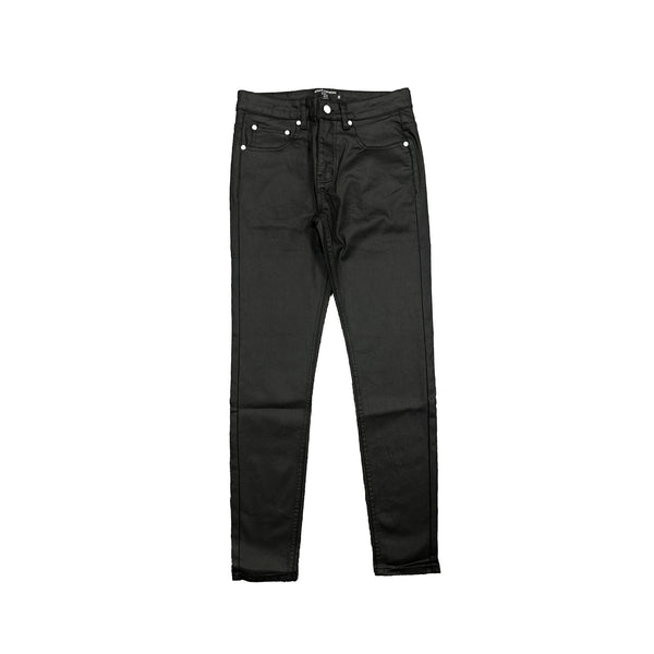 Mixed Emotion Blackout Wax Denim (Black)