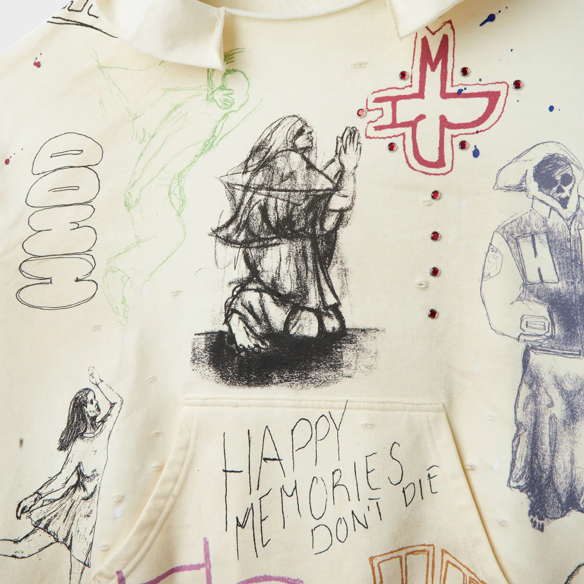 HMDD Sketch Pullover Hoodie