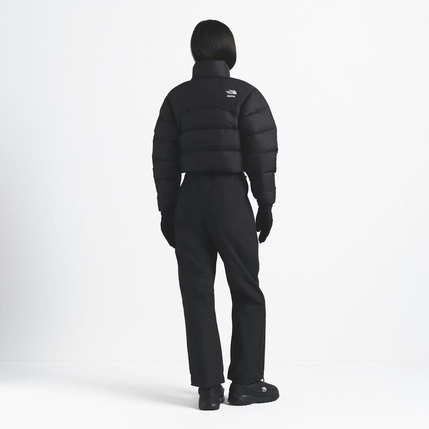 Skims x North Face 2000 Retro Nuptse Jacket 700 Series (Onyx)