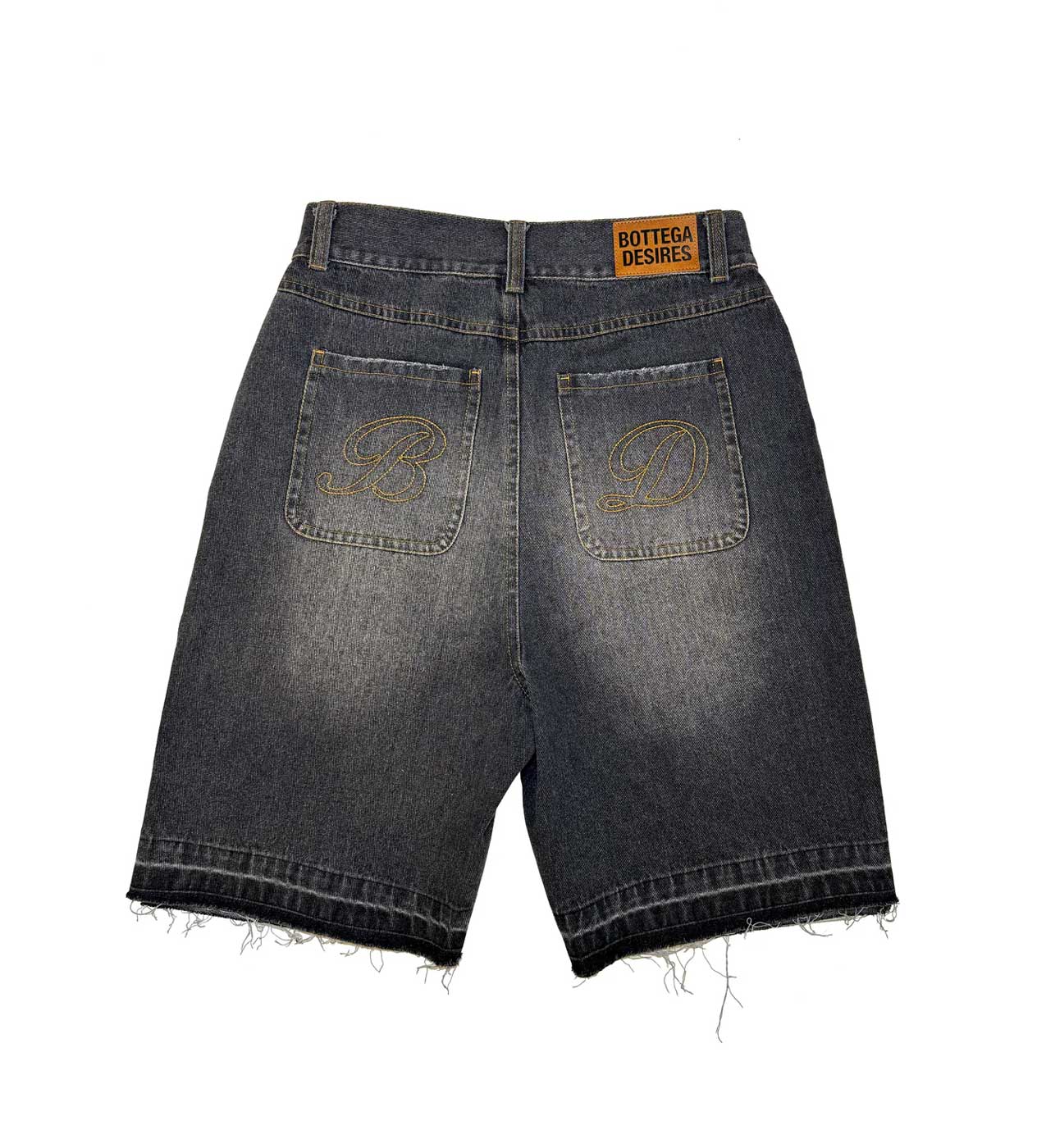 Bottega Desires Denim Shorts (Black Wash)
