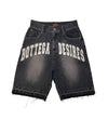 Bottega Desires Denim Shorts (Black Wash)