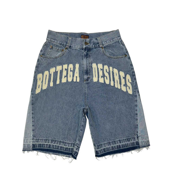 Bottega Desires Denim Shorts (Blue)