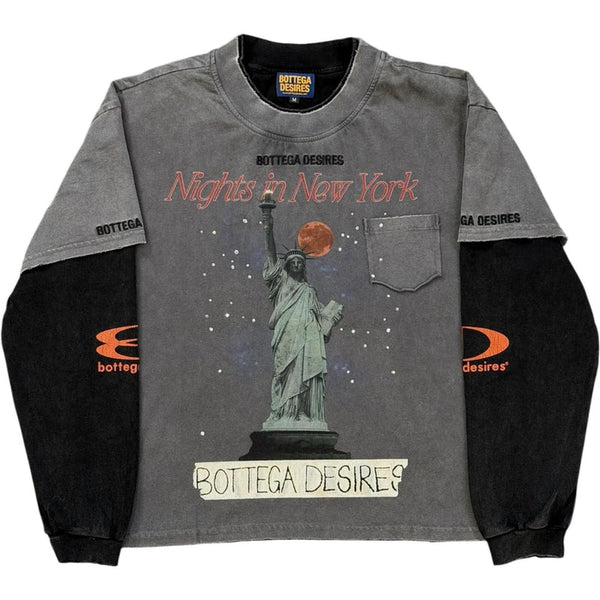 Bottega Desires Nights in NY Layered Longsleeve
