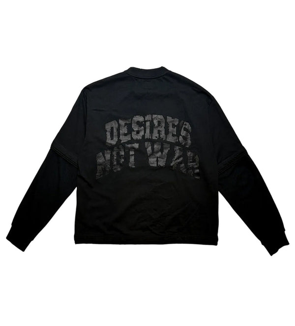 Bottega Desires War Longsleeve Thermal Tee