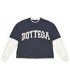 Bottega Desires War Longsleeve Thermal Tee (Navy)