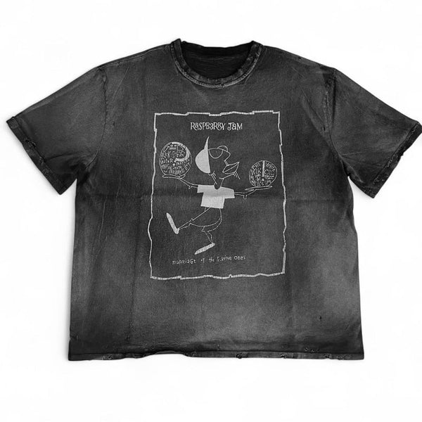 GV GALLERY RASPBERRY HILLS RASPBERRY JAM TEE (BLACK WASH)