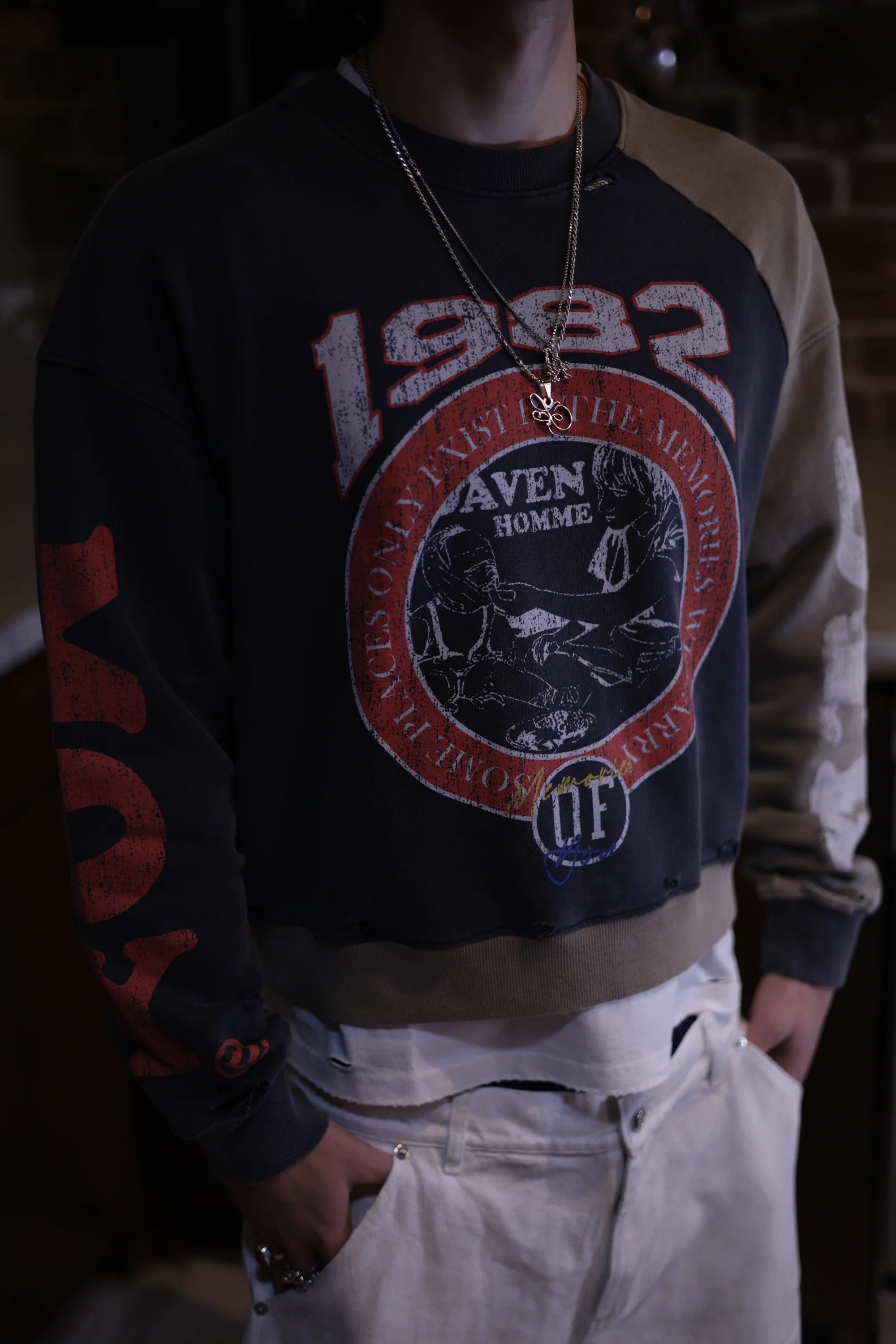 Daven Homme '1982 M.O.Y’ Crewneck