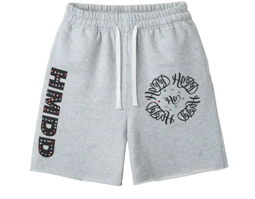 HAPPY MEMORIES DON'T DIE HMDD 'CHIMSTONE' GREY SWEAT SHORTS