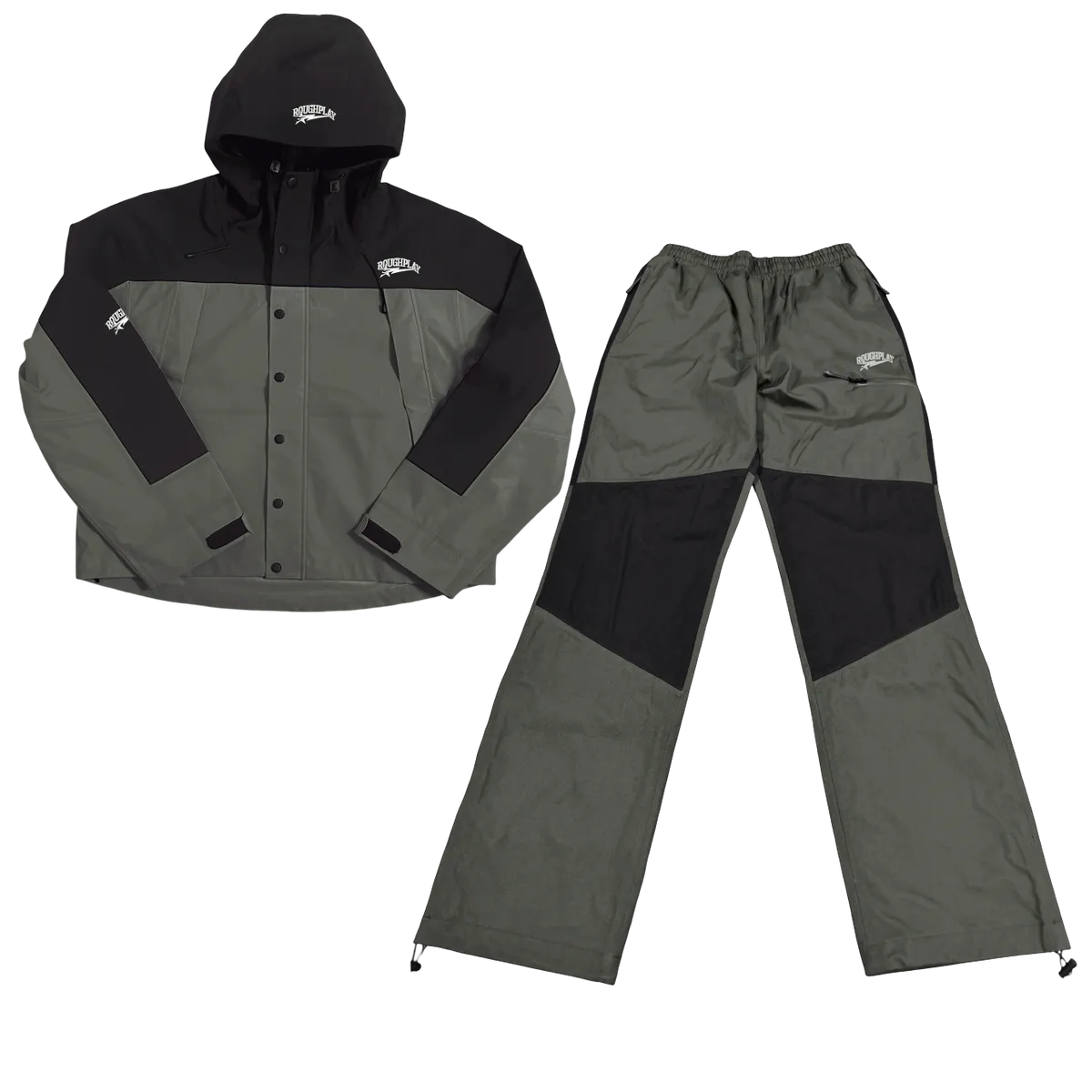 ROUGHPLAY WATER RESISTANT TRACKSUITS (OLIVE GREEN)
