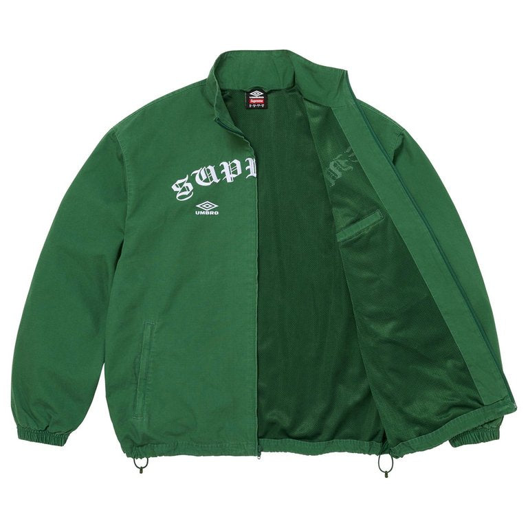 Supreme / Umbro Cotton Ripstop Tracksuit FW26 (Green)