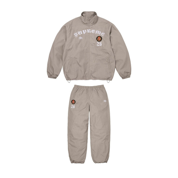 Supreme / Umbro Cotton Ripstop Tracksuit FW26 (Grey)
