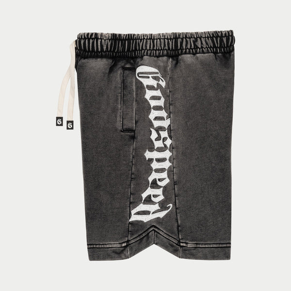 GODSPEED SWEATSHORTS (WASHED BLACK)