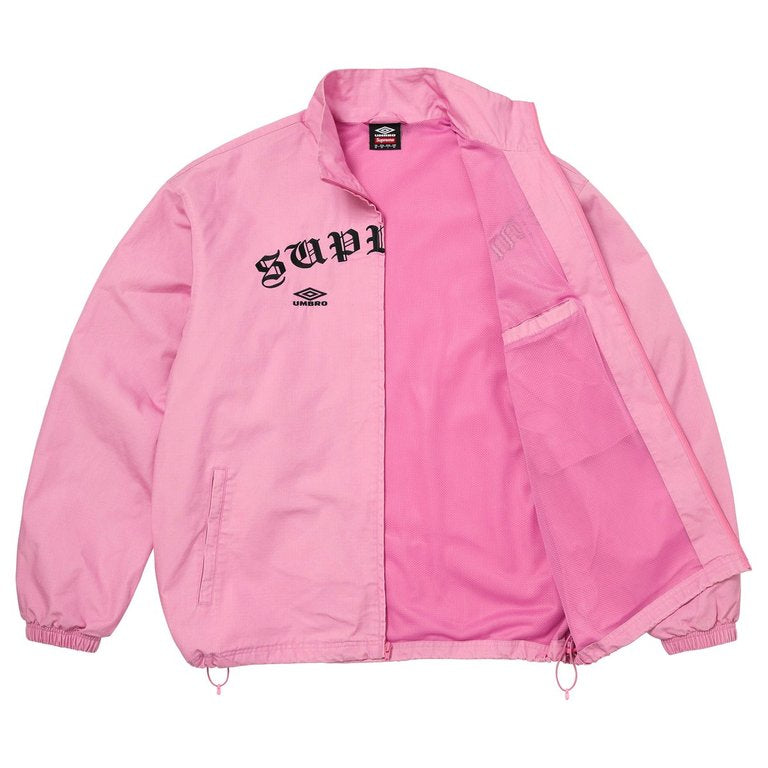 Supreme / Umbro Cotton Ripstop Tracksuit FW26 (Pink)