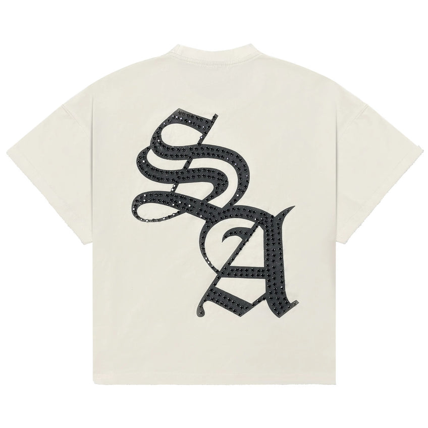 Stile De Amor 'No Stylist' Tee (Cream)