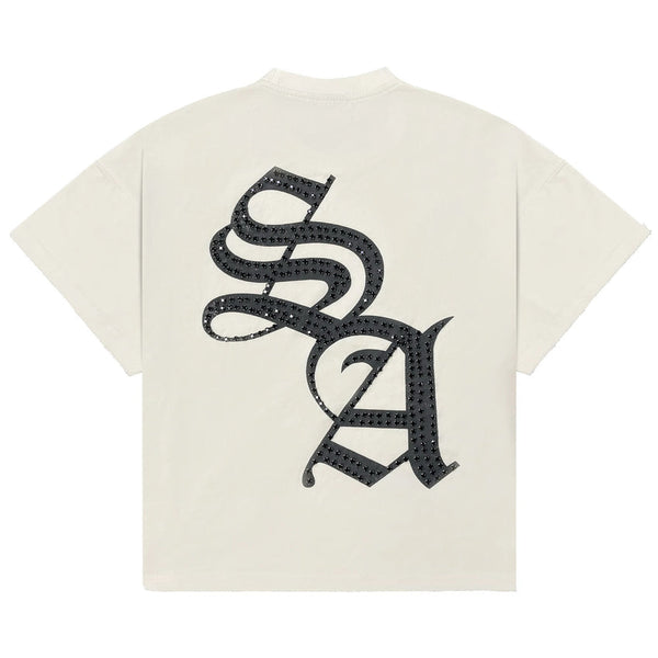Stile De Amor 'No Stylist' Tee (Cream)