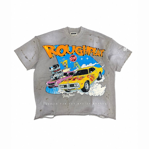 RoughPlay ‘Drag Race’ Tee (Grey)