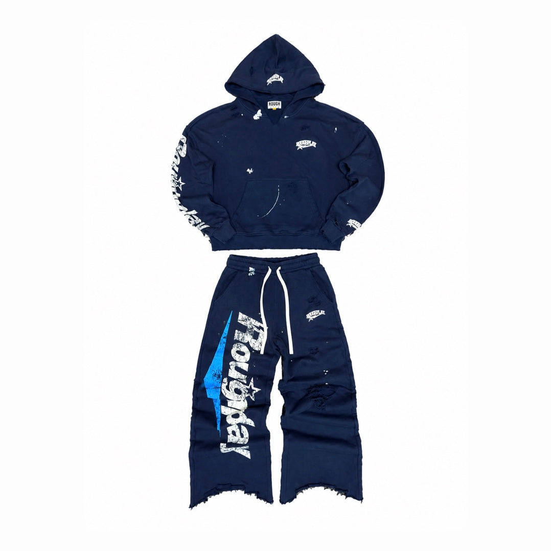 RoughPlay Hoodie Sweatsuit (Navy)