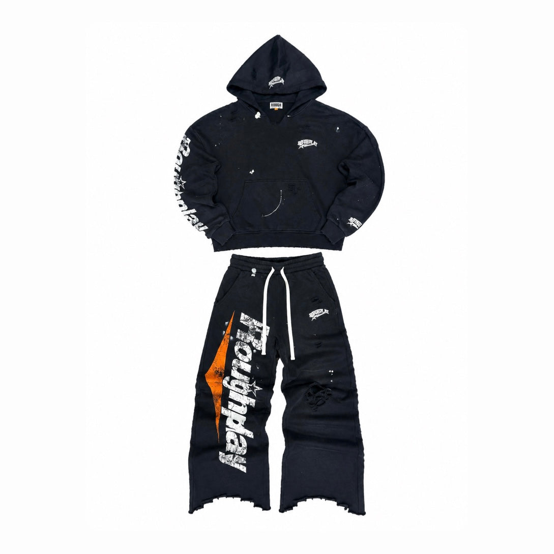 RoughPlay Hoodie Sweatsuit (Black)