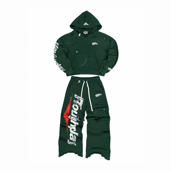 RoughPlay Hoodie Sweatsuit (Green)