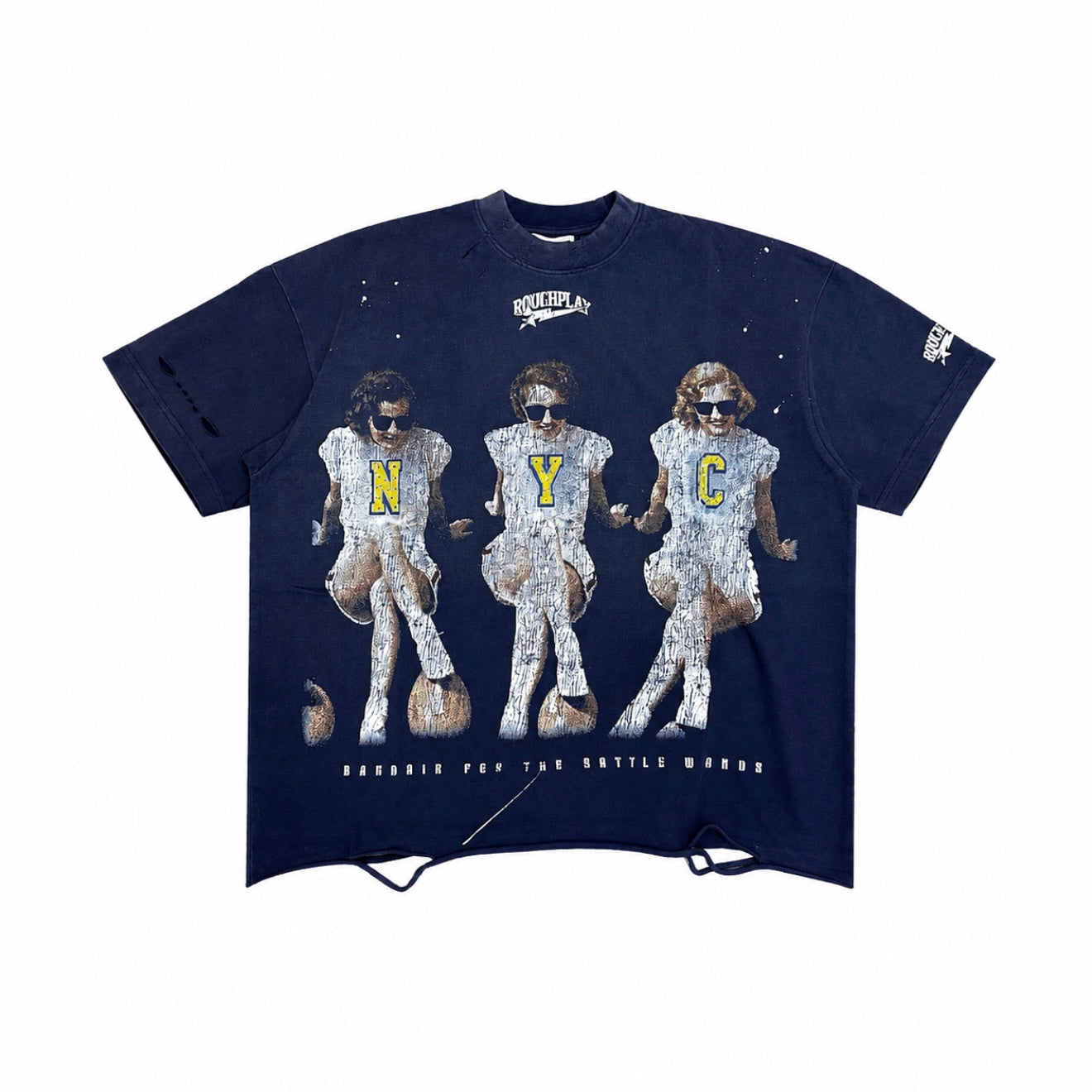 RoughPlay ‘Cheerleader’ Tee (Navy)